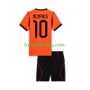 Camiseta Países Bajos Memphis Depay 10 Niño Primera Equipación Copa Mundo 2026